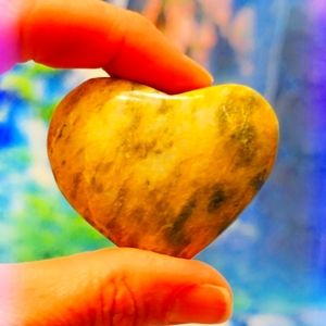 Serpentine Gemstone Heart ❤️